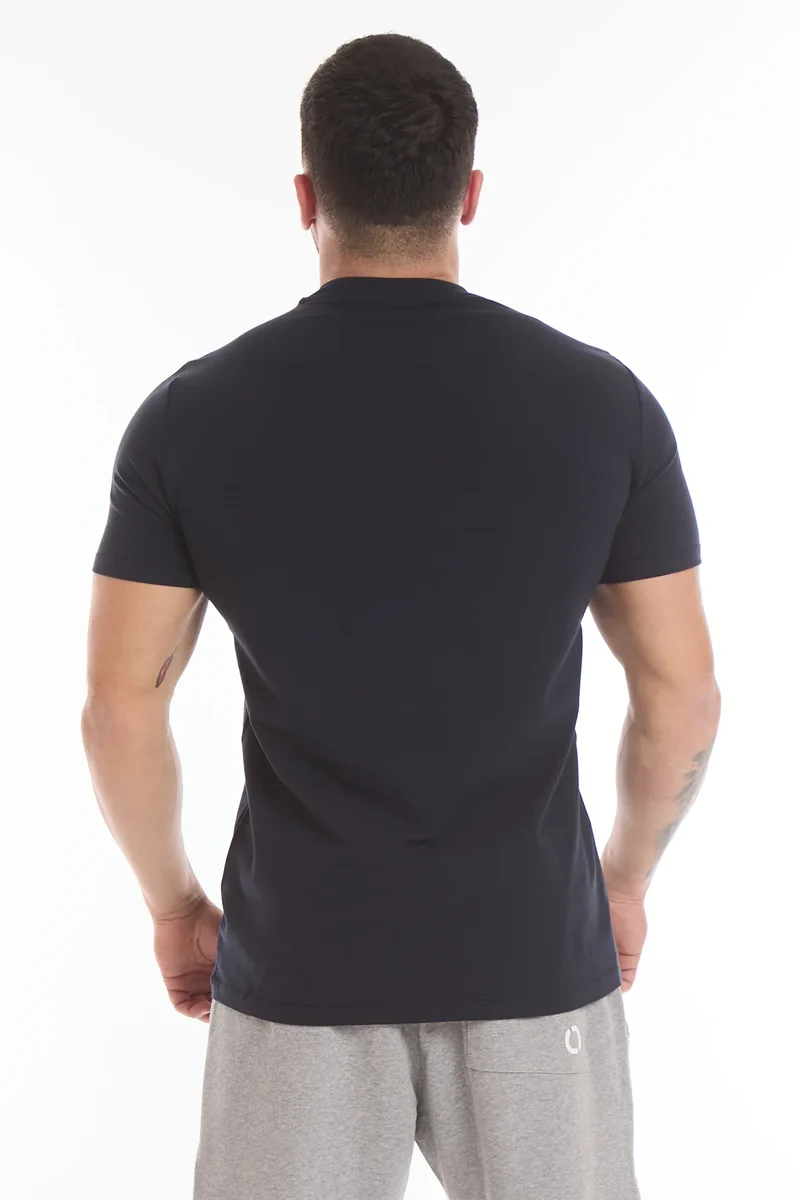 T-Shirt Uomo Stripe FGM04 Blu