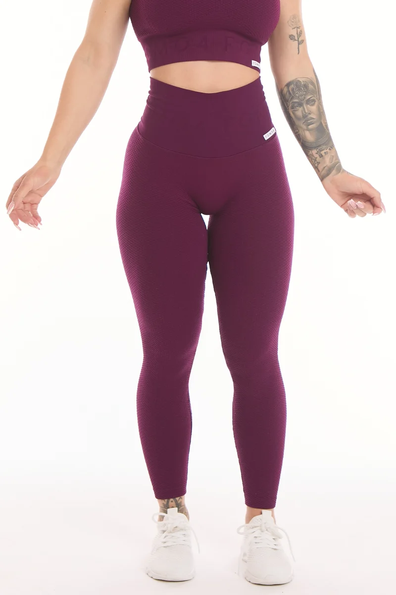 Leggings Push Up Bubble CryoFIR Dark Purple