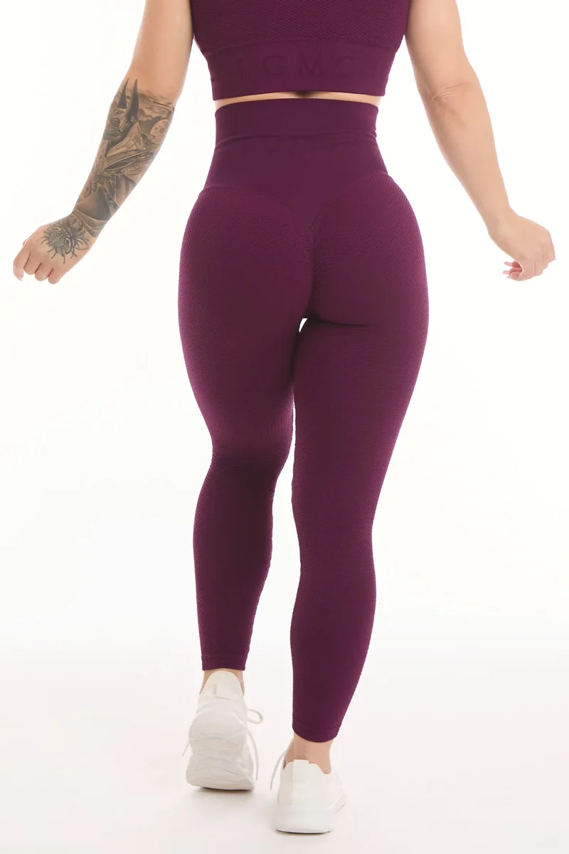 Leggings Push Up Bubble CryoFIR Dark Purple