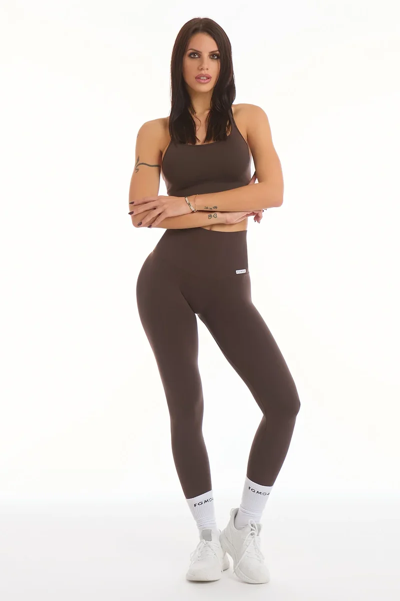 Leggings Push Up All-Up Bitter Chocolate