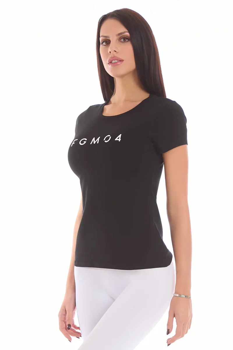 T-Shirt Essential FGM04 Nero