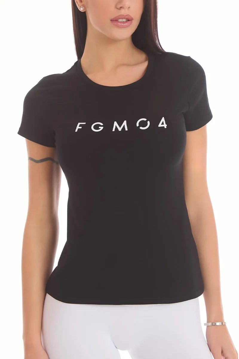 T-Shirt Essential FGM04 Nero