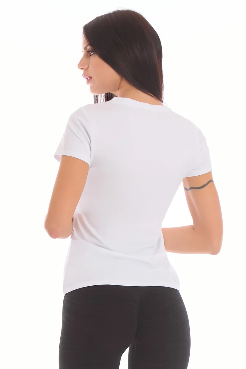 T-Shirt Essential FGM04 Bianco