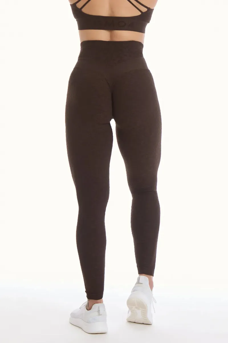 Leggings Push Up Materia Caffè
