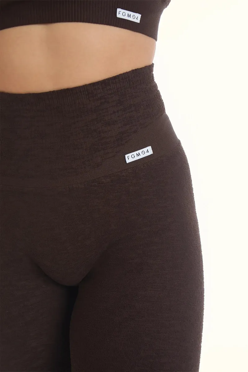 Leggings Push Up Materia Caffè