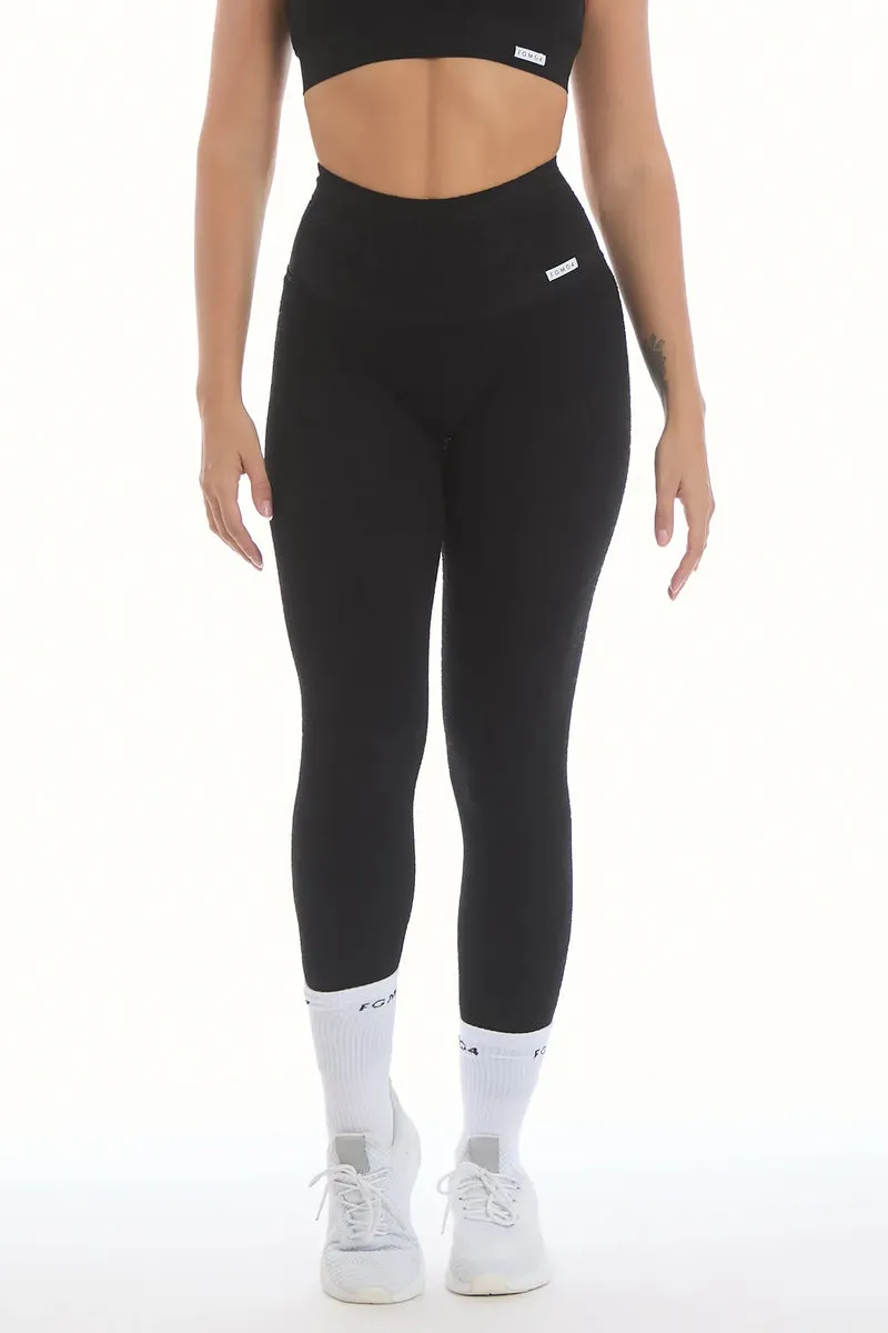 Leggings Push Up Materia Nero