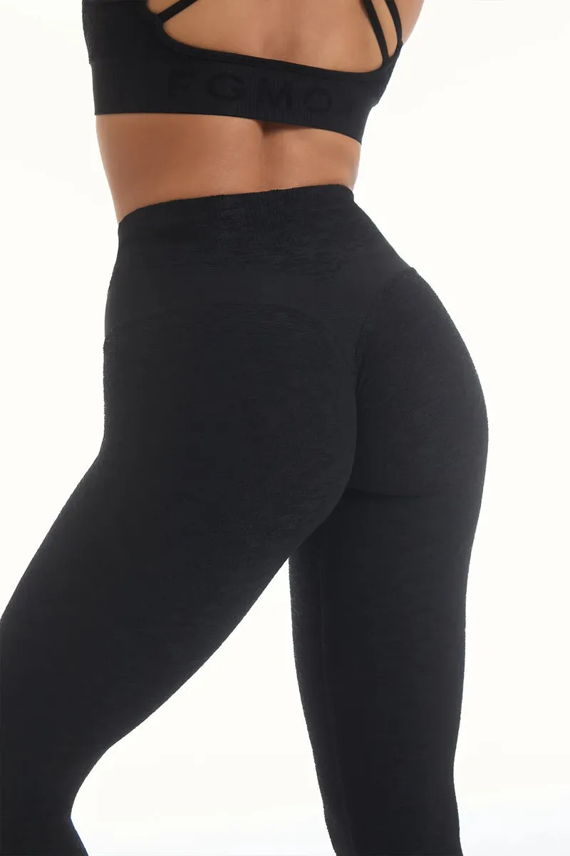 Leggings Push Up Materia Nero