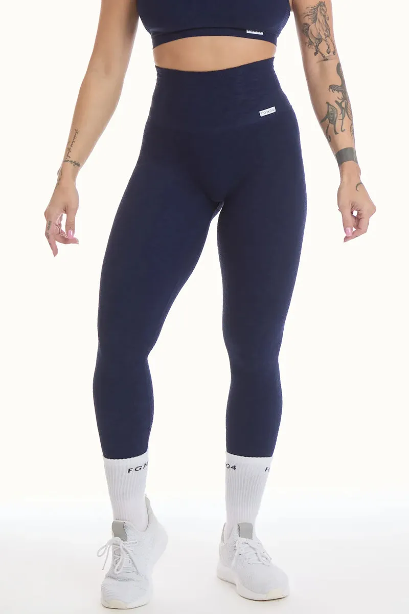 Leggings Push Up Materia Blu Notte