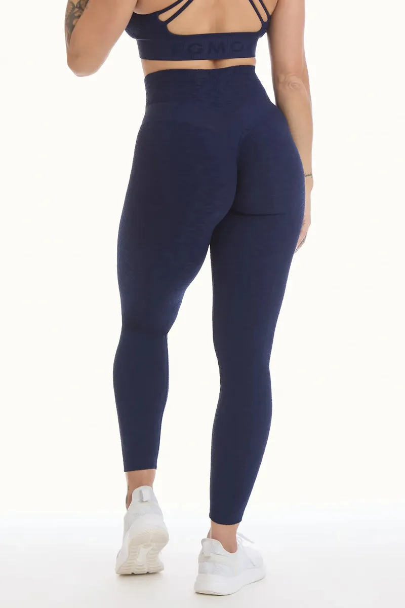 Leggings Push Up Materia Blu Notte