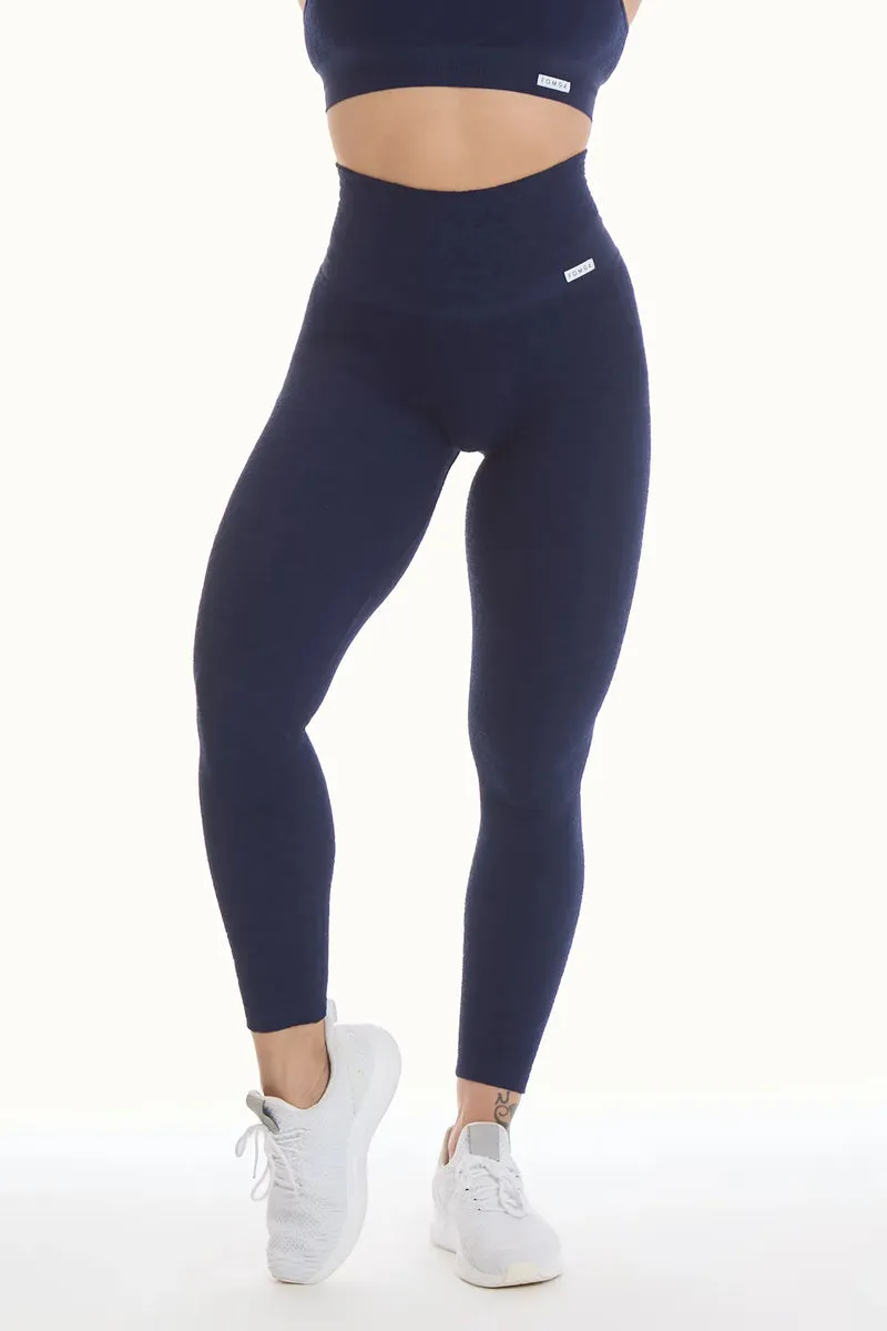 Leggings Push Up Materia Blu Notte