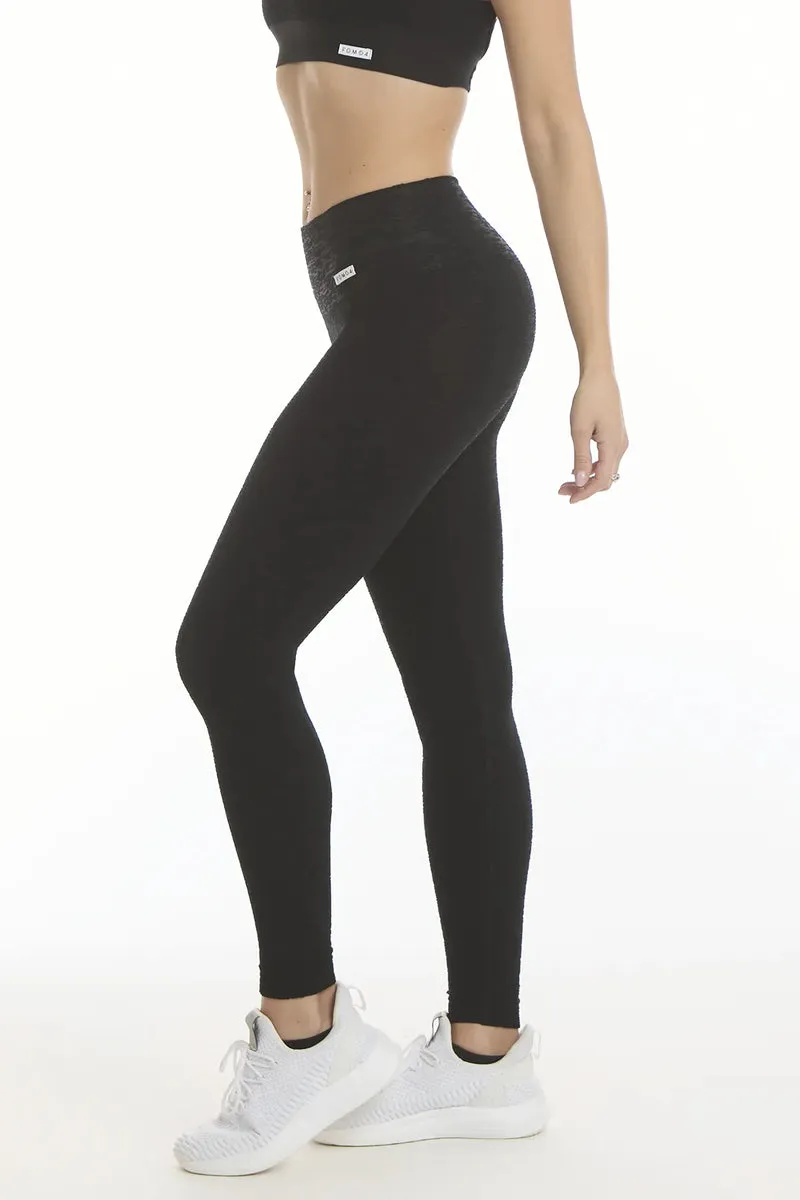 Leggings Basic Materia Nero