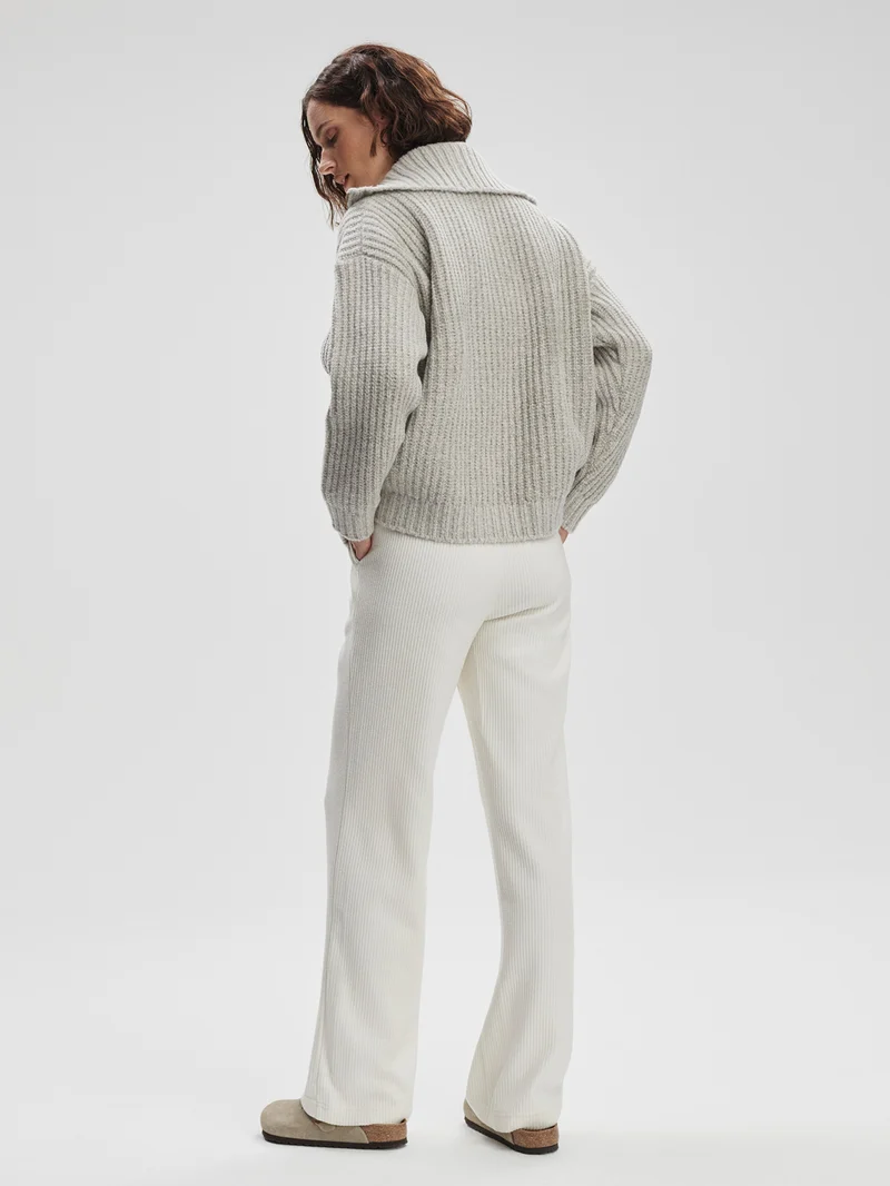 Flora Half Zip Soft Sweater