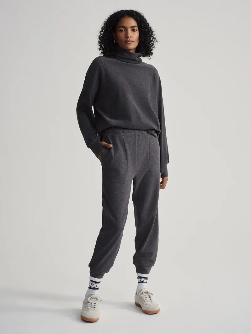 Brushed Rib Slim Cuff Pant 25