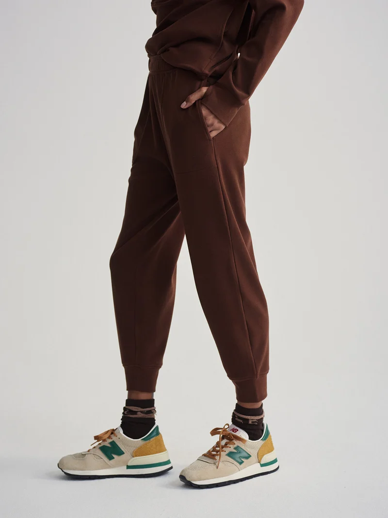 Brushed Rib Slim Cuff Pant 25