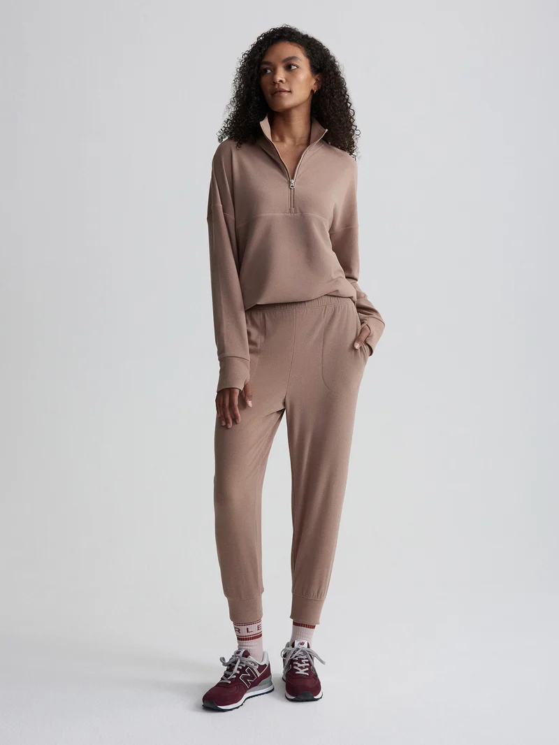 Brushed Rib Slim Cuff Pant 25