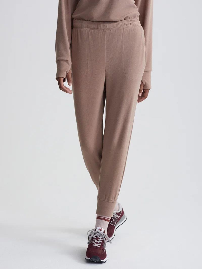 Brushed Rib Slim Cuff Pant 25