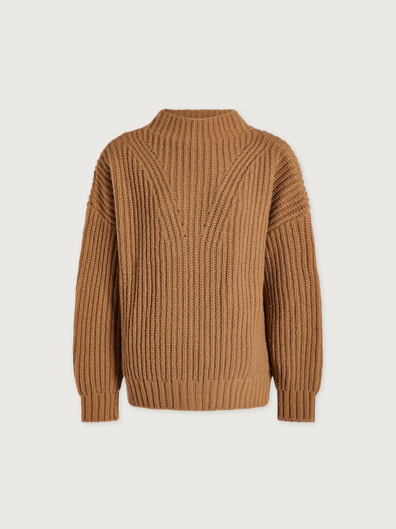 Blossom Mock Neck Knit Sweater