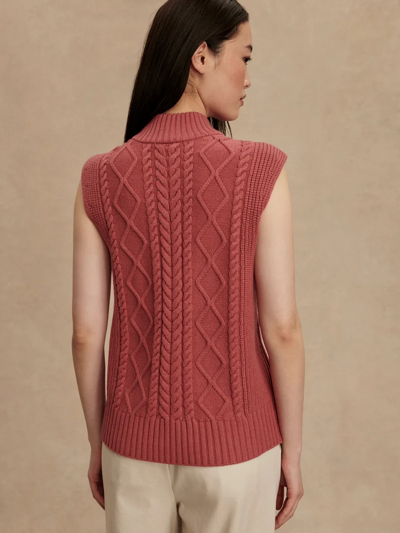 Joilette Roll Neck Vest