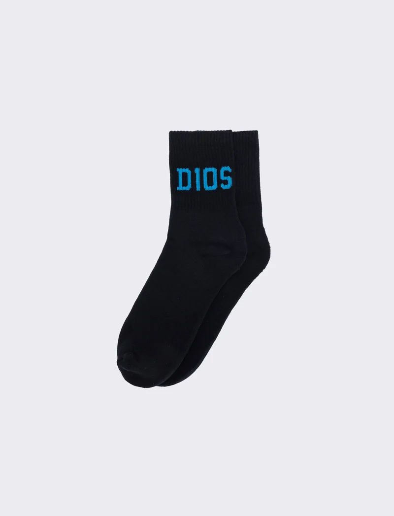 Calzini uomo tennis D10's per ogni match - Nero-blu