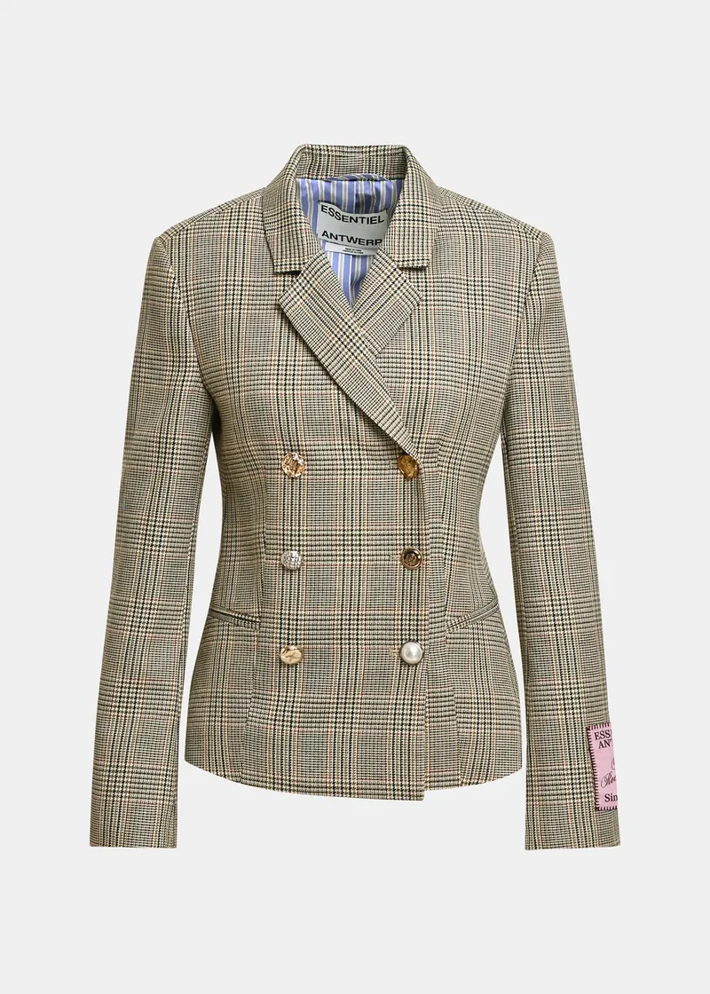 Kit1 Double Breasted Blazer