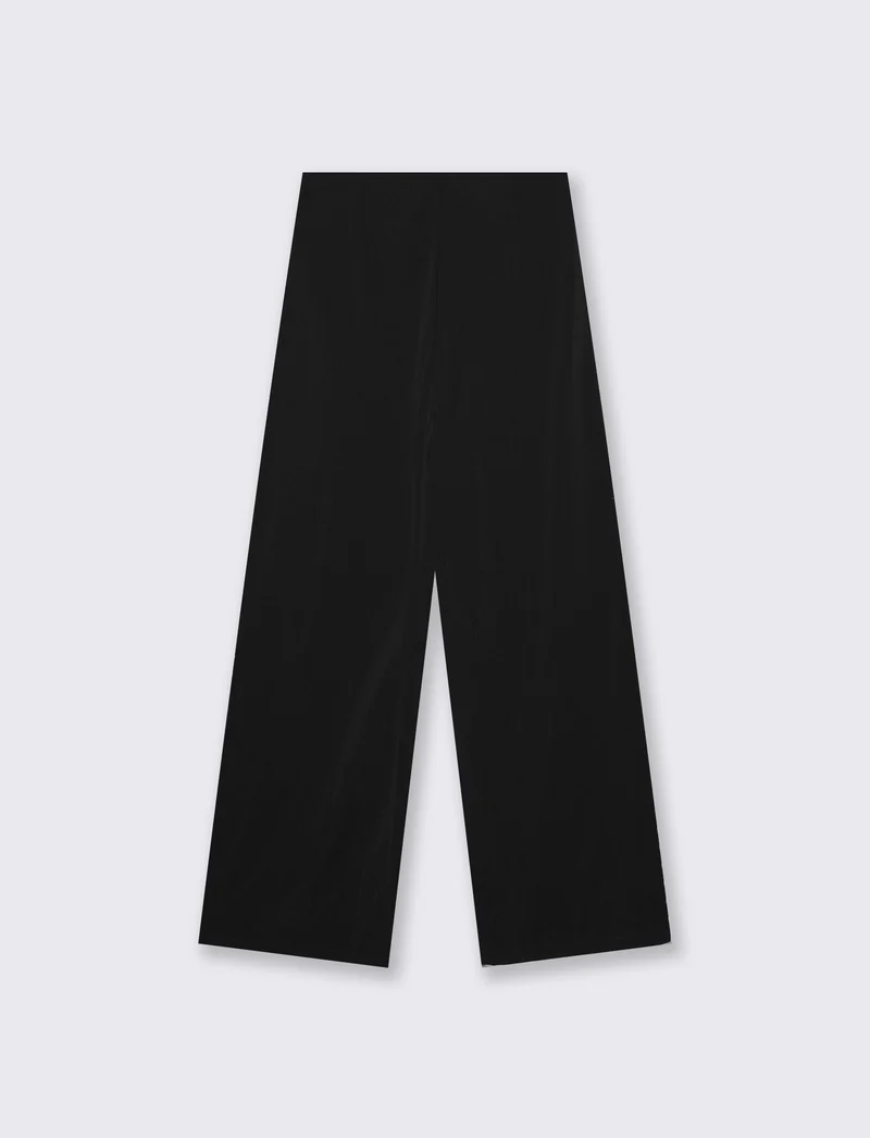 pantalone palazzo donna - Nero
