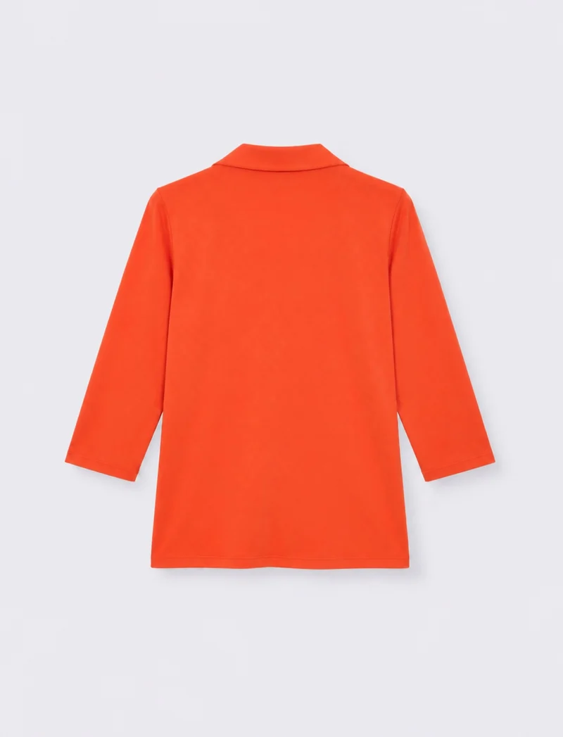 t-shirt scollo a v - Aragosta