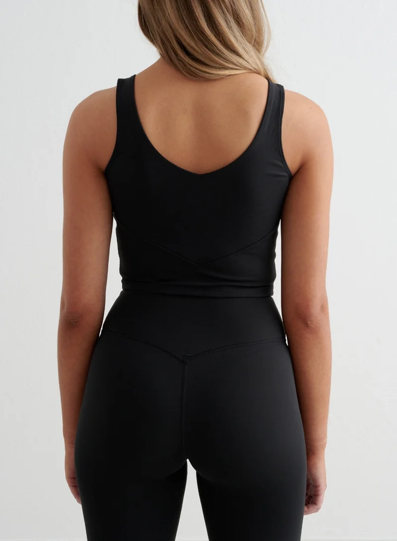 Black Sense Tights & Black Sense Bralette