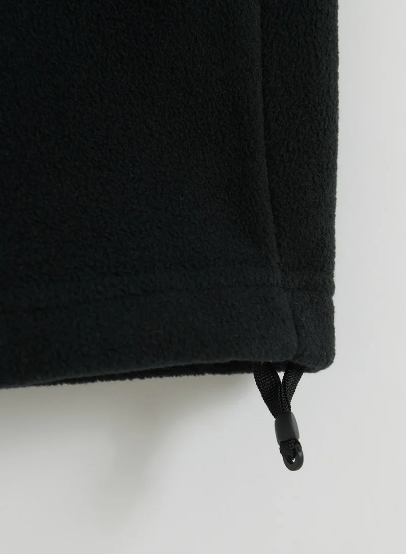 Black Fleece Pants