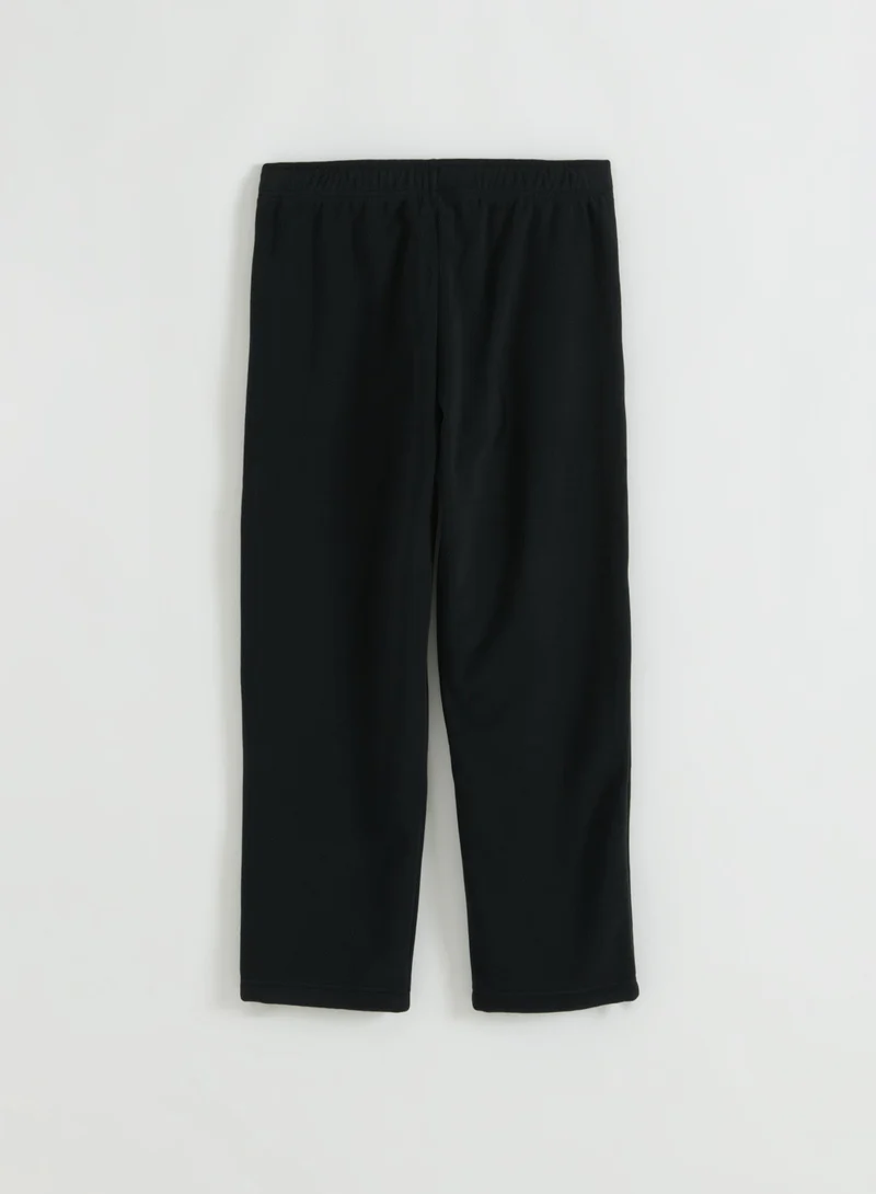 Black Fleece Pants