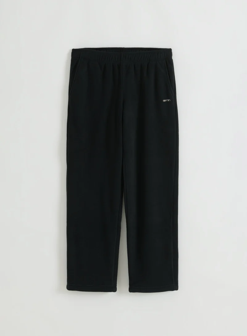 Black Fleece Pants