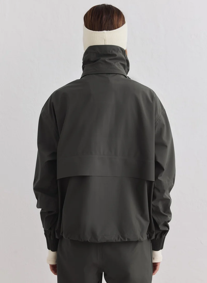 Dark Ivy Waterproof Stretch Anorak