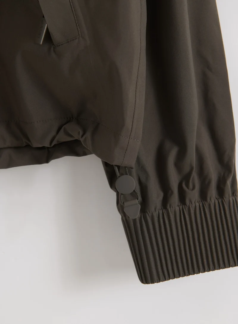 Dark Ivy Waterproof Stretch Anorak