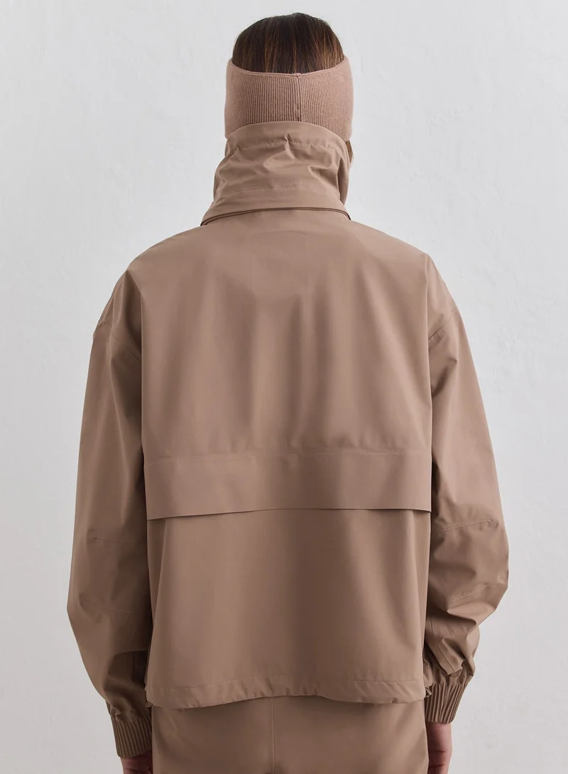 Hazelnut Waterproof Stretch Anorak