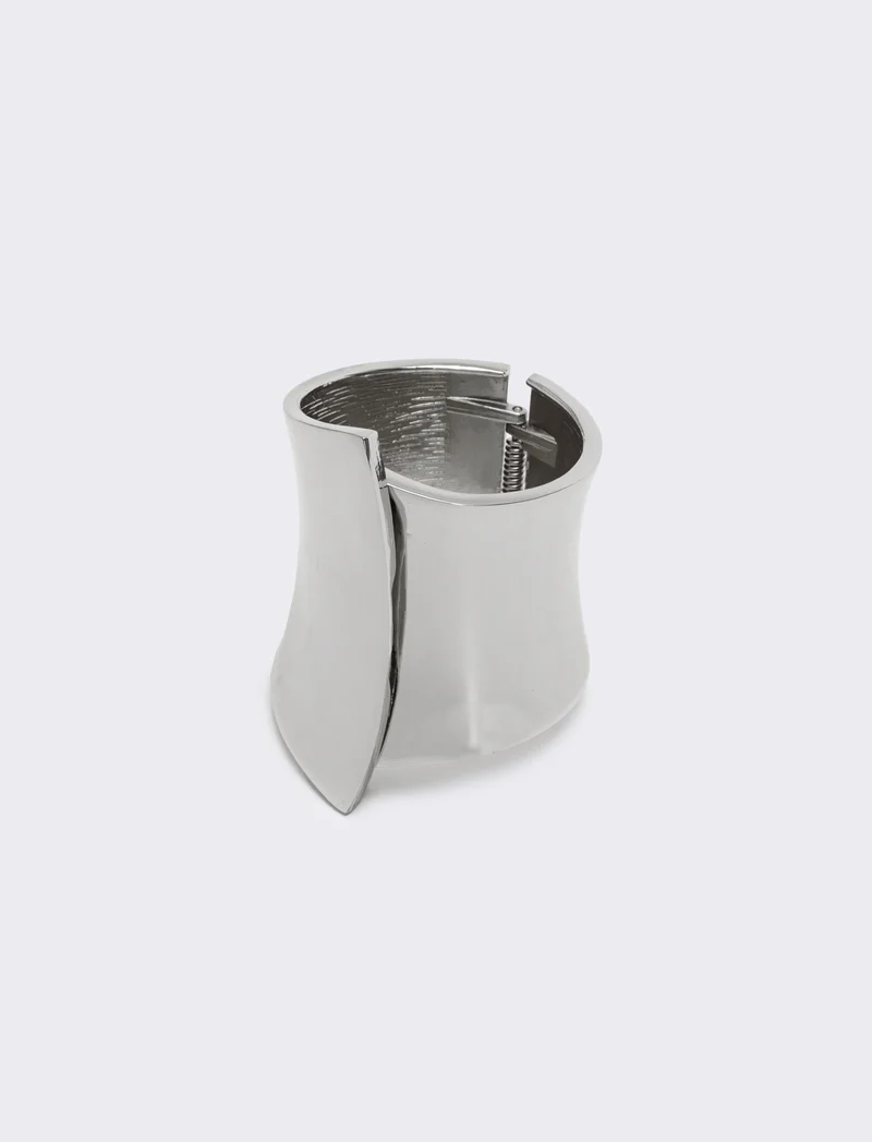 Bracciale donna con molla - Argento