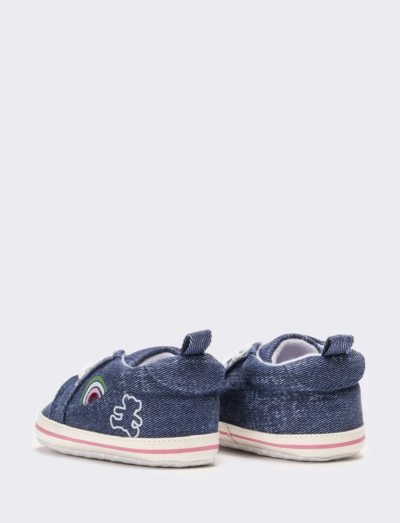 Scarpa in denim da neonata - Jeans
