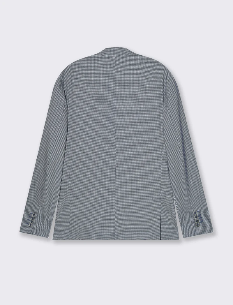 Blazer struttura jacquard da uomo - Blu