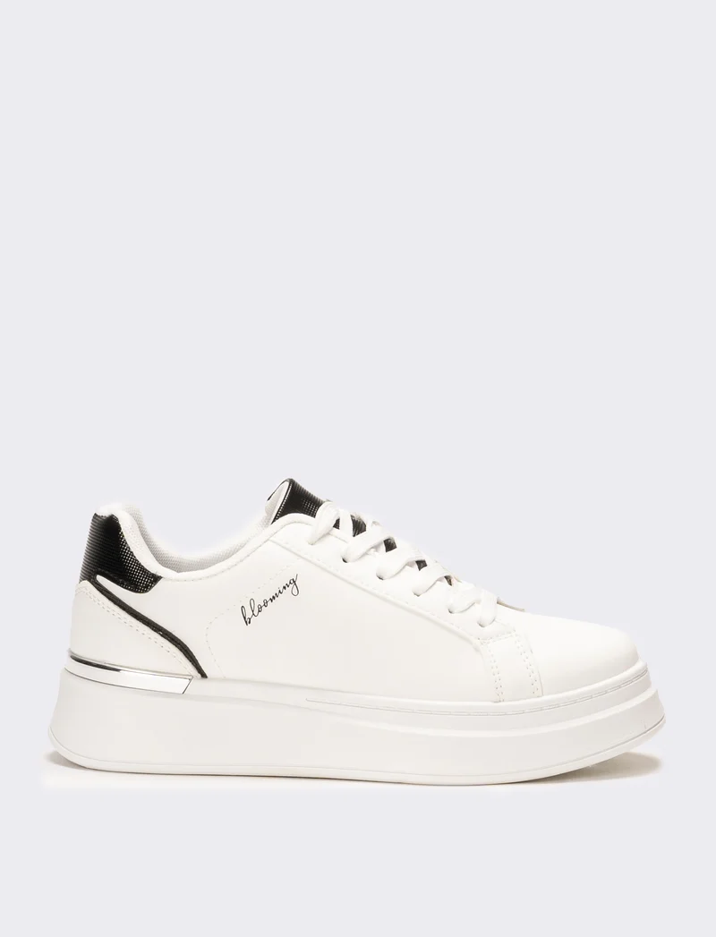 Sneakers da donna minimal - Bianco