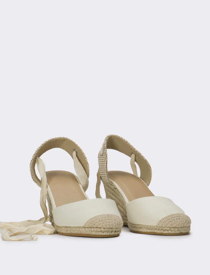 Sandalo Espadrillas da donna - Beige