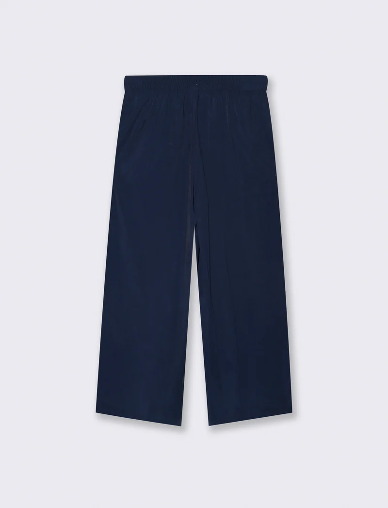 Pantalone culotte da donna - Blu