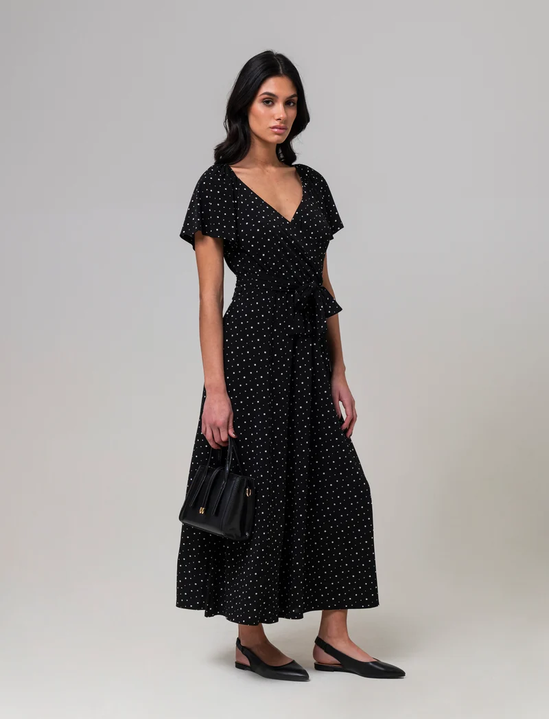 Vestito lungo stampato da donna - var 2