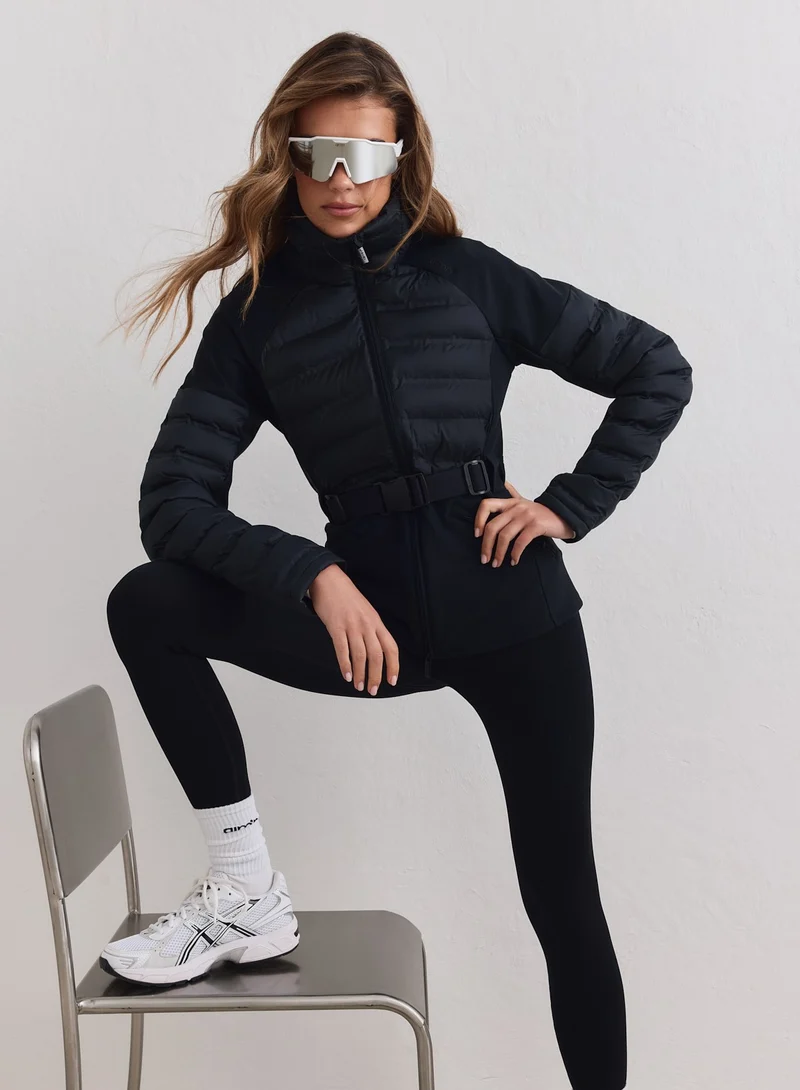 Black Hybrid Jacket