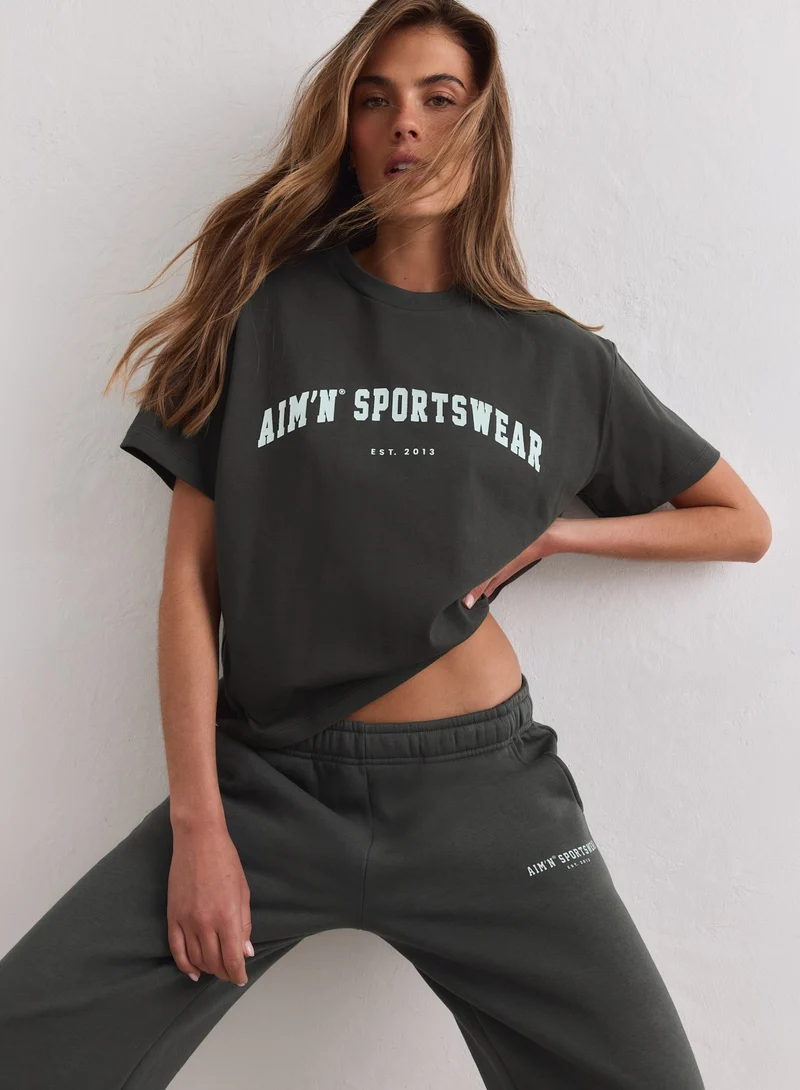 Dark Ivy Varsity Boxy T-shirt