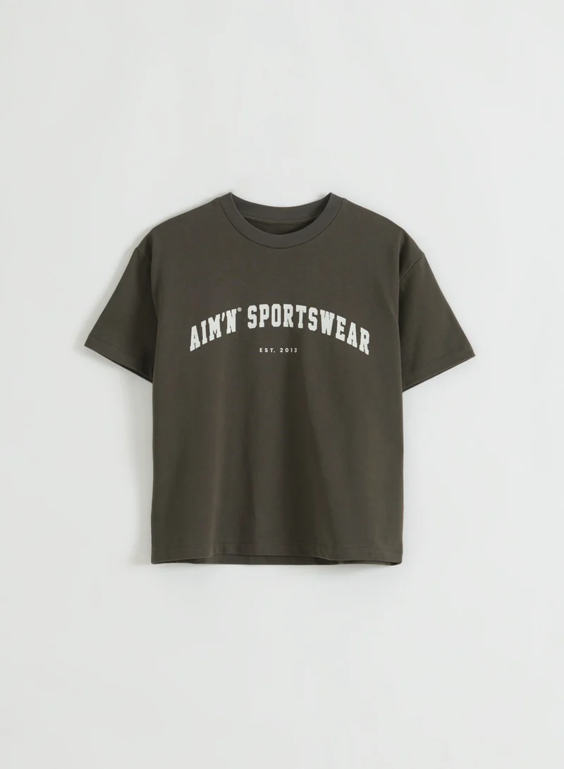 Dark Ivy Varsity Boxy T-shirt