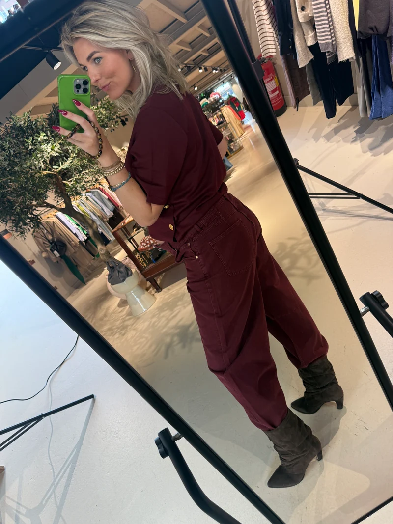 Kokos Colour Denim Barrel Leg
