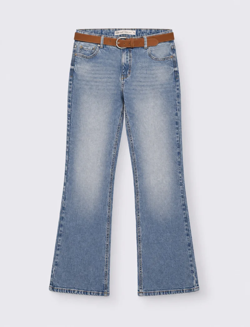 Jeans a vita bassa - Denim