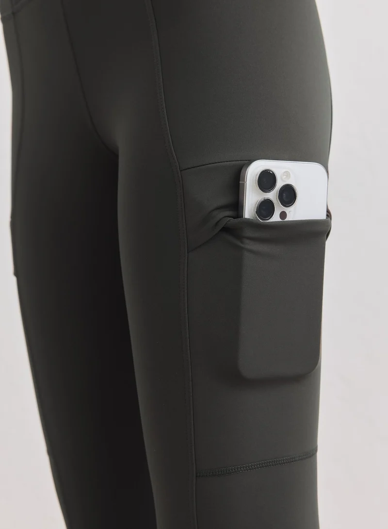 Dark Ivy Warming Pocket Tights