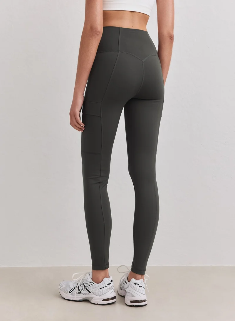 Dark Ivy Warming Pocket Tights