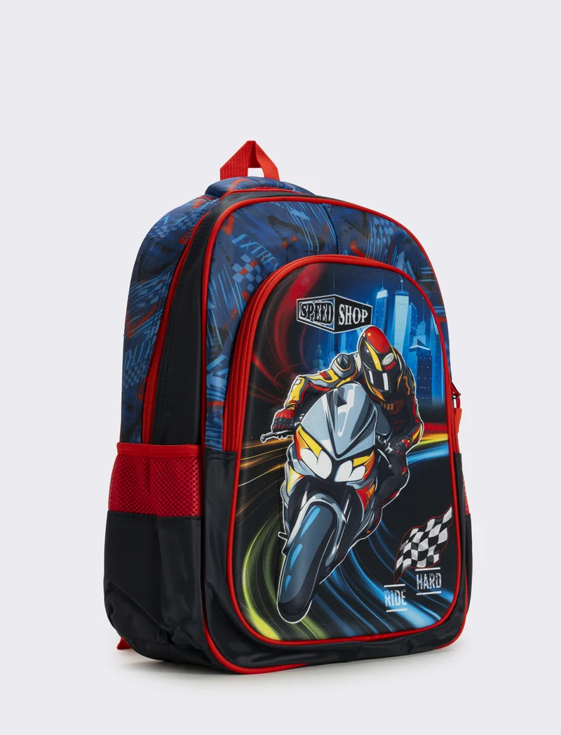 Zaino bambino 3d - Rosso