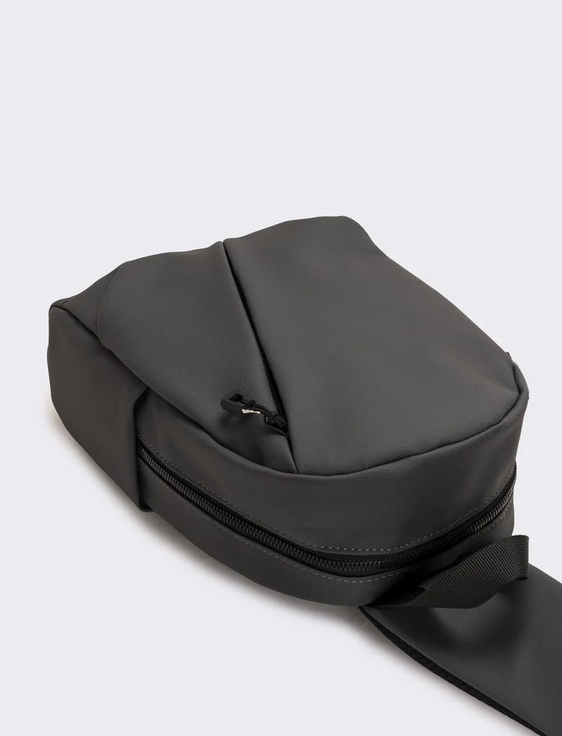 Borsa uomo monospalla/zaino - Grigio