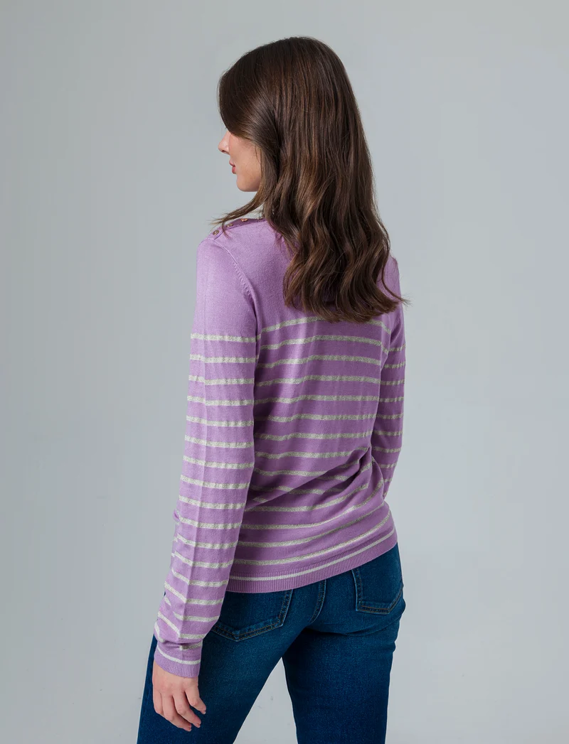 Maglia manica lunga da donna - Lilla